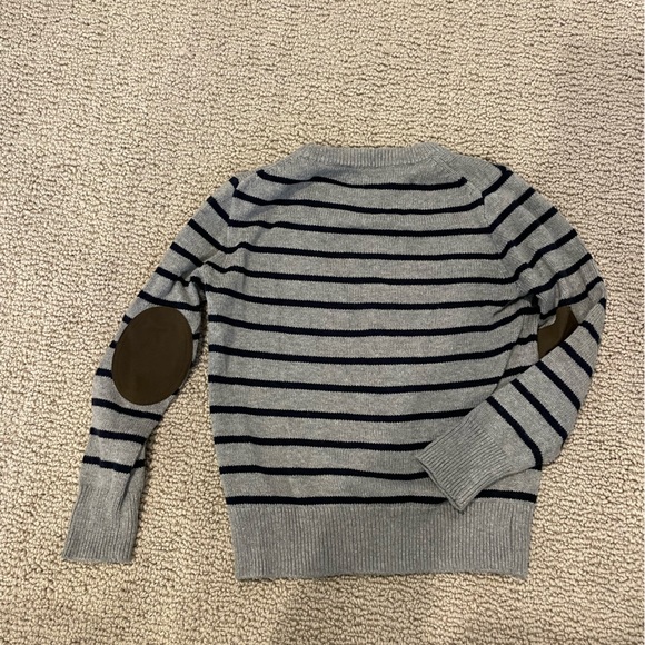 Crewcuts navy stripe sweater - Picture 3 of 5